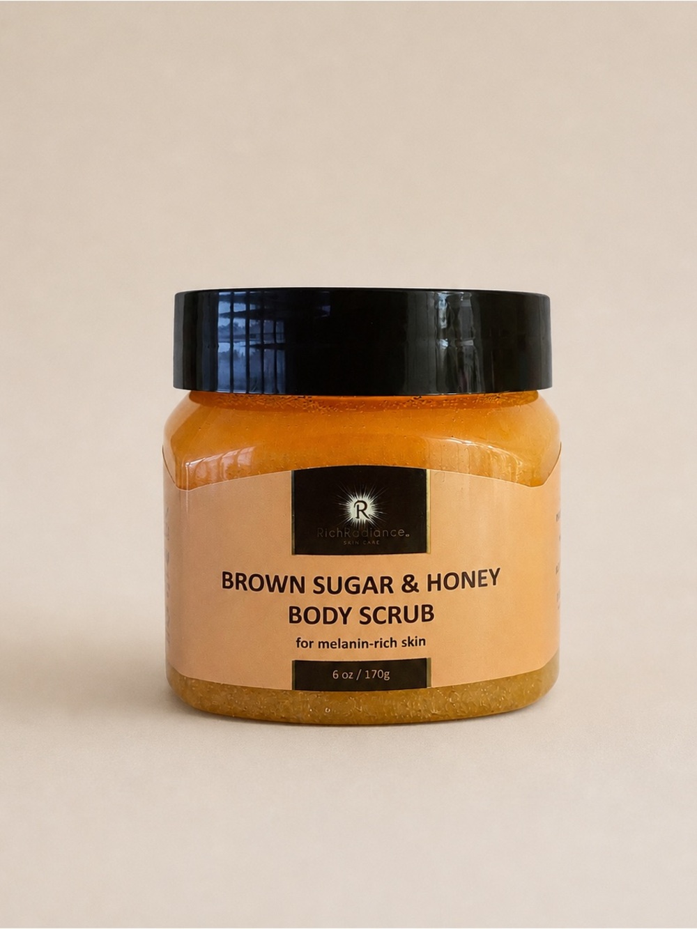 Rich Radiance Skincare Brown Sugar & Honey Body Scrub